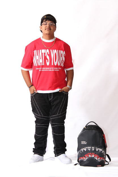 The Main Priority “Take The World” T-Shirt (Red)