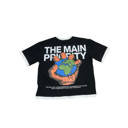The Main Priority “Take The World” T-Shirt (Black)