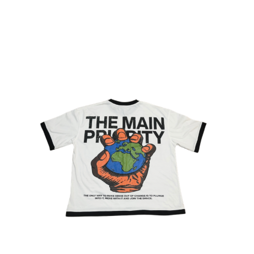 The Main Priority “Take The World” T-Shirt (White)