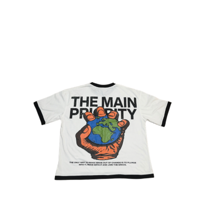 The Main Priority “Take The World” T-Shirt (White)